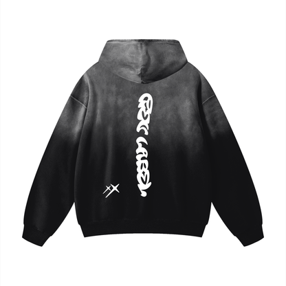 REV Essential Washed Hoodie Black