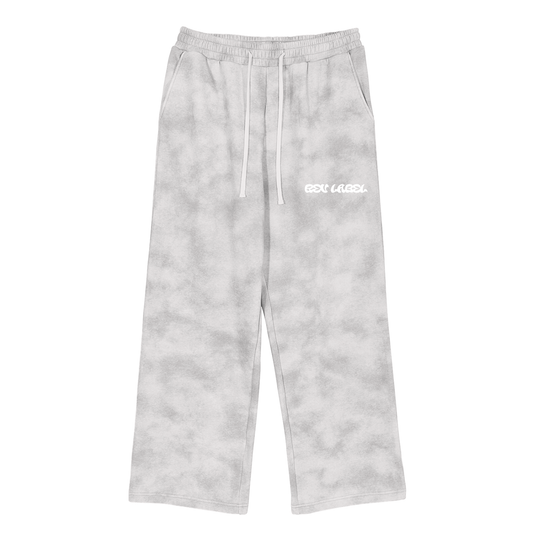 REV Essential Washed Sweatpants White