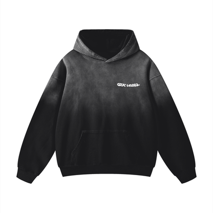 REV Essential Washed Hoodie Black