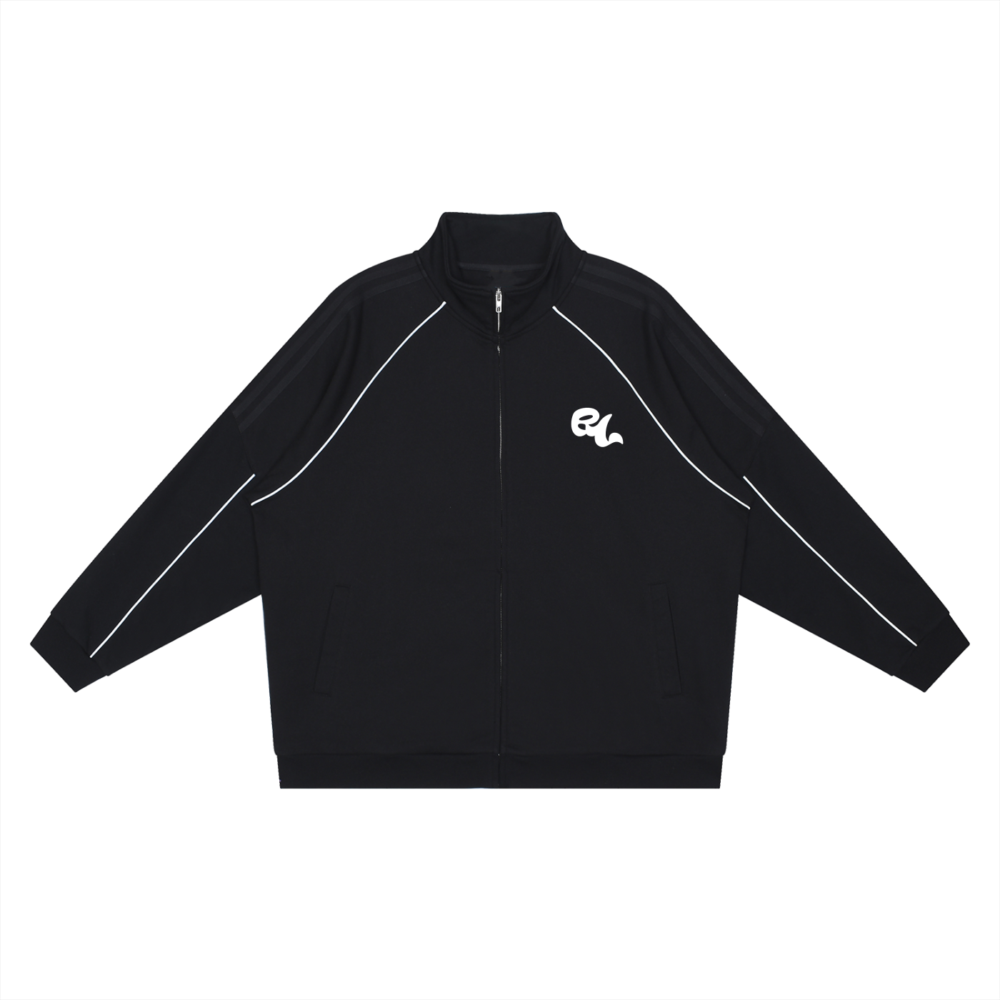 REV Essential Reflective Zip-Up Black